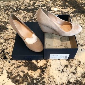 Cole Haan Suede Wedges